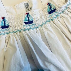 Fantasie White and Blue Kids Matching Set